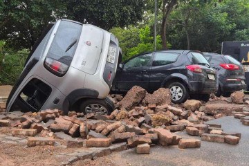 Chuva no DF deixa rastros de destruição, nesta quinta-feira (19/12).