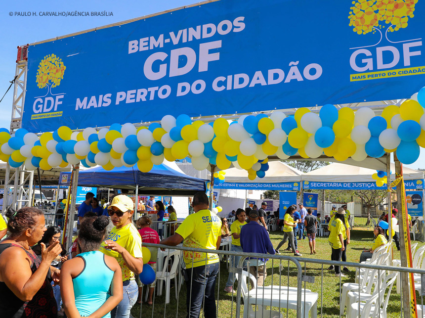 GDF Mais Perto do Cidadão leva serviços essenciais às comunidades