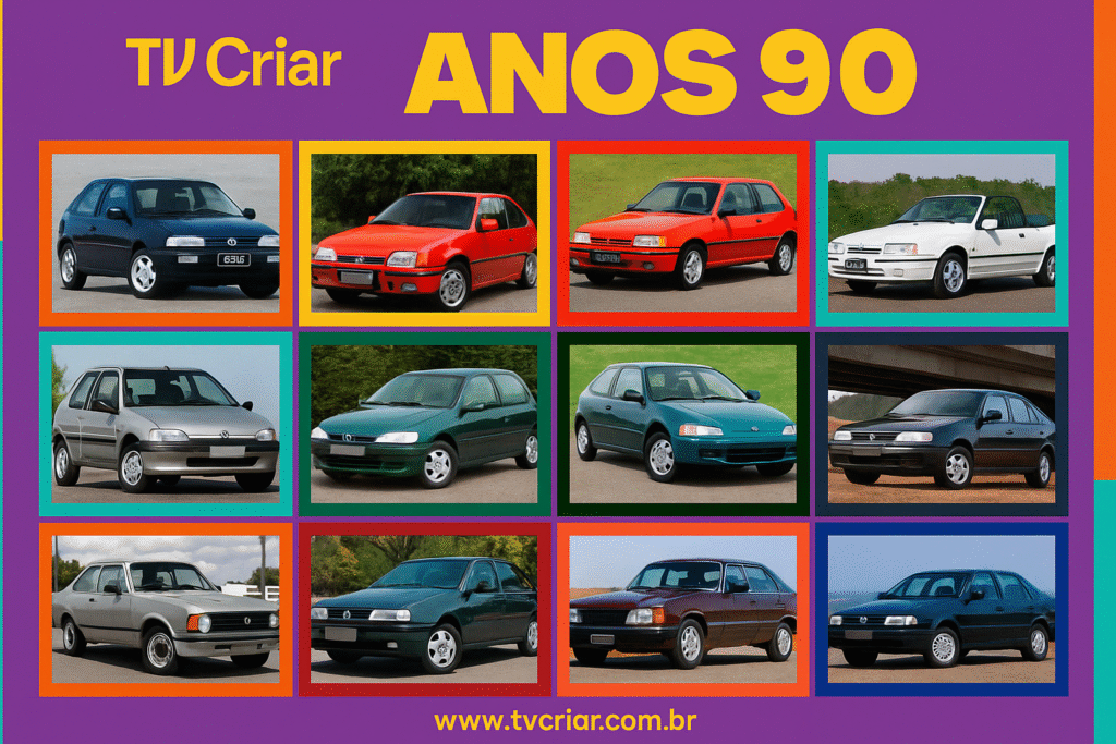 Top 10 Carros que Faziam a Cabeça dos Jovens nos Anos 90