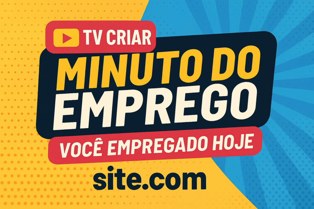 Agências do Trabalhador oferecem 1.106 vagas de emprego nesta quinta-feira (15/5)