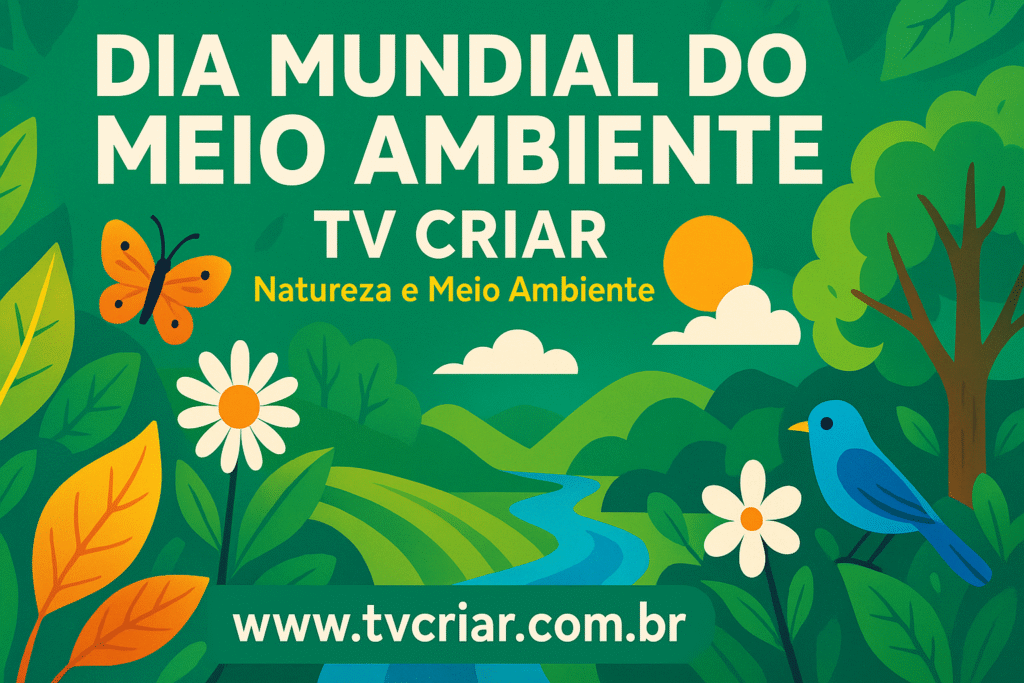 🌍 Nessa semana comemoramos o Dia Mundial do Meio Ambiente