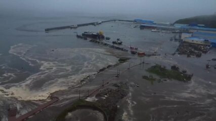 🌍 Forte terremoto de magnitude 8,8 atinge a Península