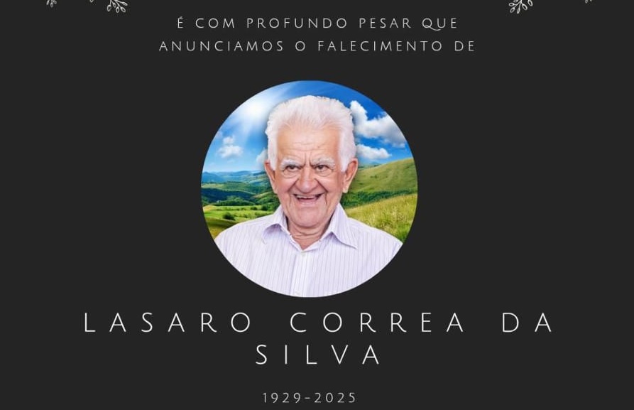 Nota de Falecimento: Sr. Lázaro Corrêa da Silva, proprietário do Castelo Forte