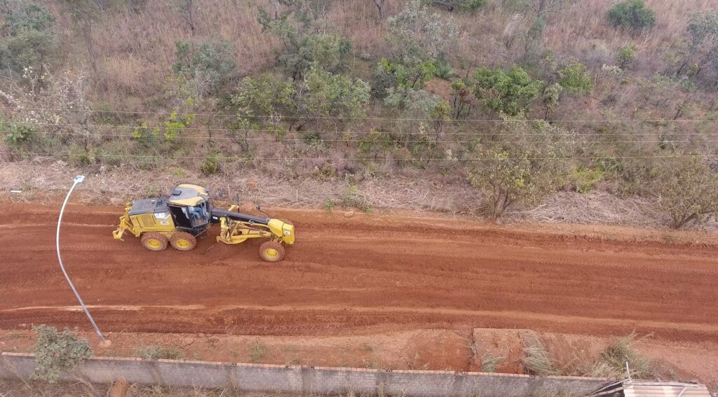 🚧 Segundo dia de obras nos Olhos D’Água avança a todo vapor neste domingo (13/07)