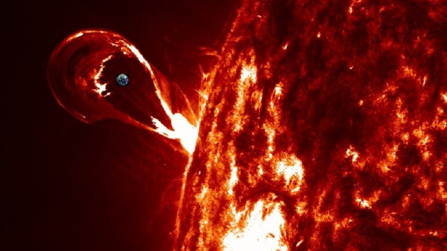 Tempestade Solar de 2022: Partículas Cósmicas Impactam o Campo Magnético da Terra