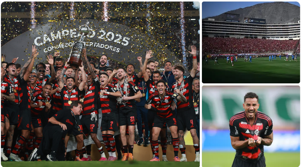 Flamengo é tetracampeão da América — rubro-negro supera Palmeiras por 1 a 0 em Lima