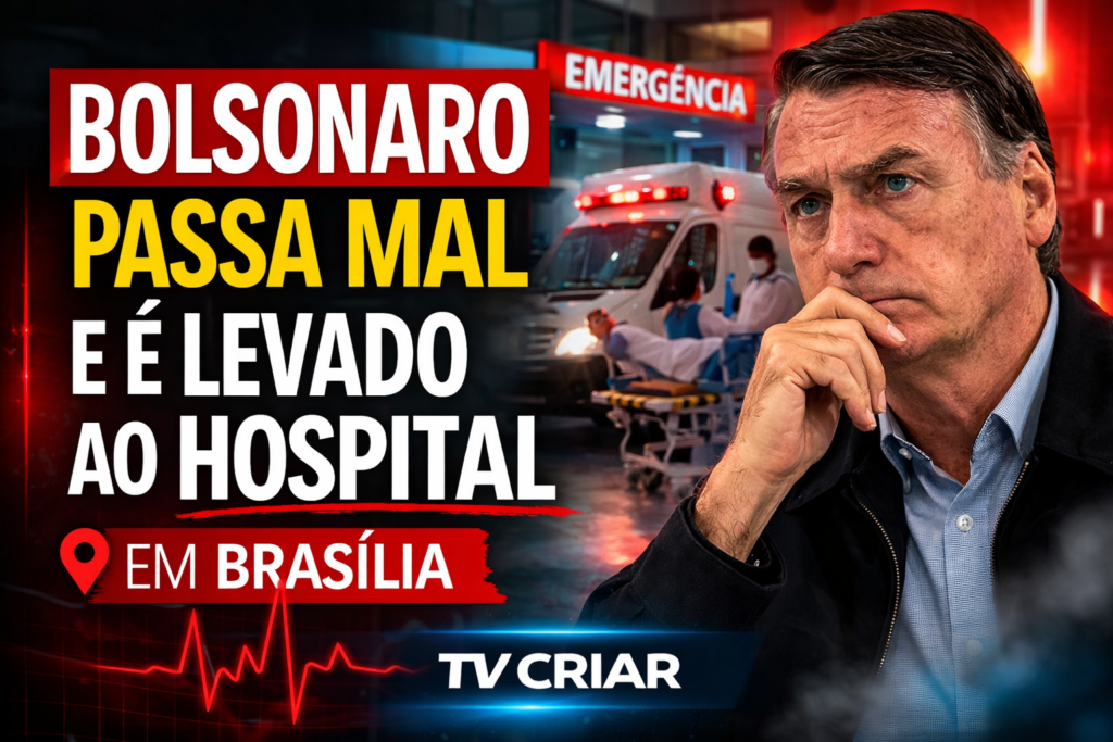 Bolsonaro passa mal e é levado ao hospital em Brasília