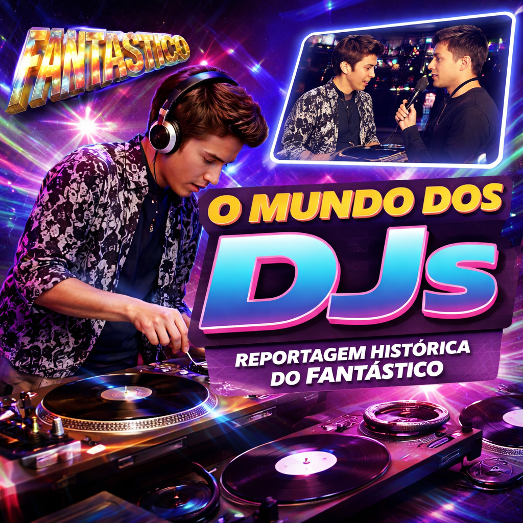 🎧 A era em que ser DJ era para poucos: relembre a reportagem histórica do Fantástico