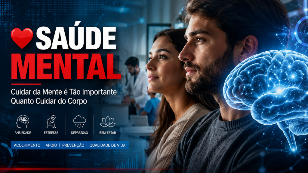 ❤️ Saúde Mental: Cuidar da Mente é Tão Importante Quanto Cuidar do Corpo
