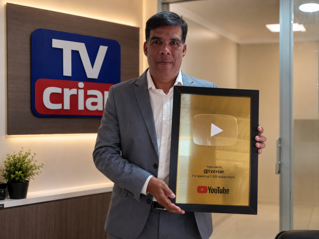 🎉 A TV Criar chegou a uma grande conquista! 🎉