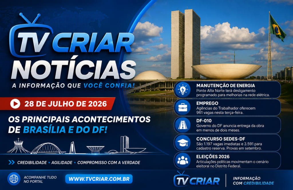🎥 BOLETIM JORNALÍSTICO – TV CRIAR