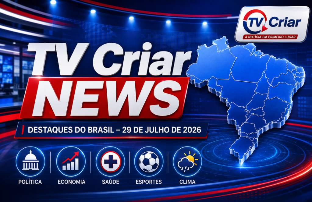 🇧🇷 TV Criar News | Boletim Jornalístico