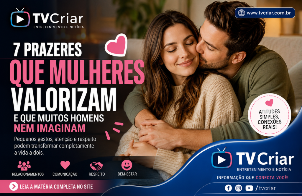 7 Prazeres que Muitas Mulheres Valorizam e que Muitos Homens Nem Imaginam