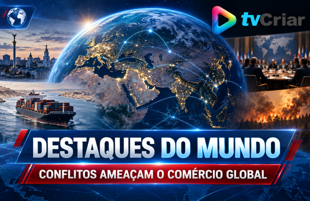 Tensões internacionais ameaçam comércio global enquanto conflitos avançam na Europa e no Oriente Médio