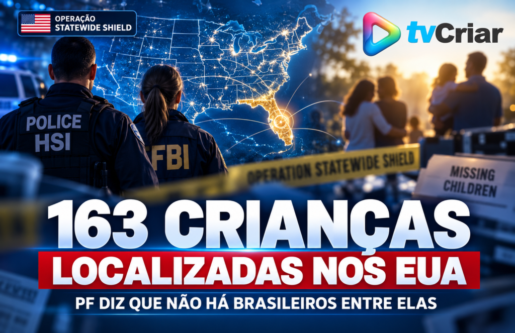 Operação encontra 163 crianças nos Estados Unidos e reacende esperança de famílias brasileiras