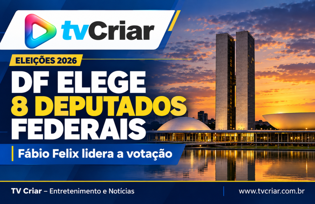 DF elege oito deputados federais; Fábio Felix lidera votação