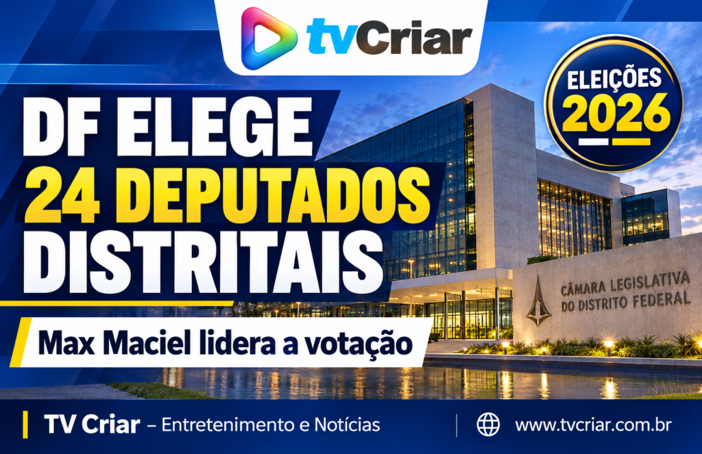 DF elege 24 deputados distritais; Max Maciel lidera votação